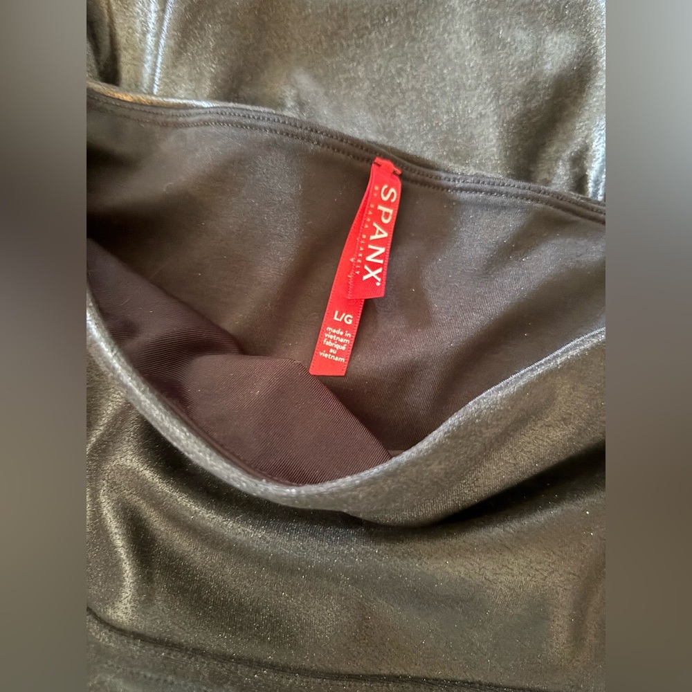 Spanx faux leather leggings - Picture 5 of 5